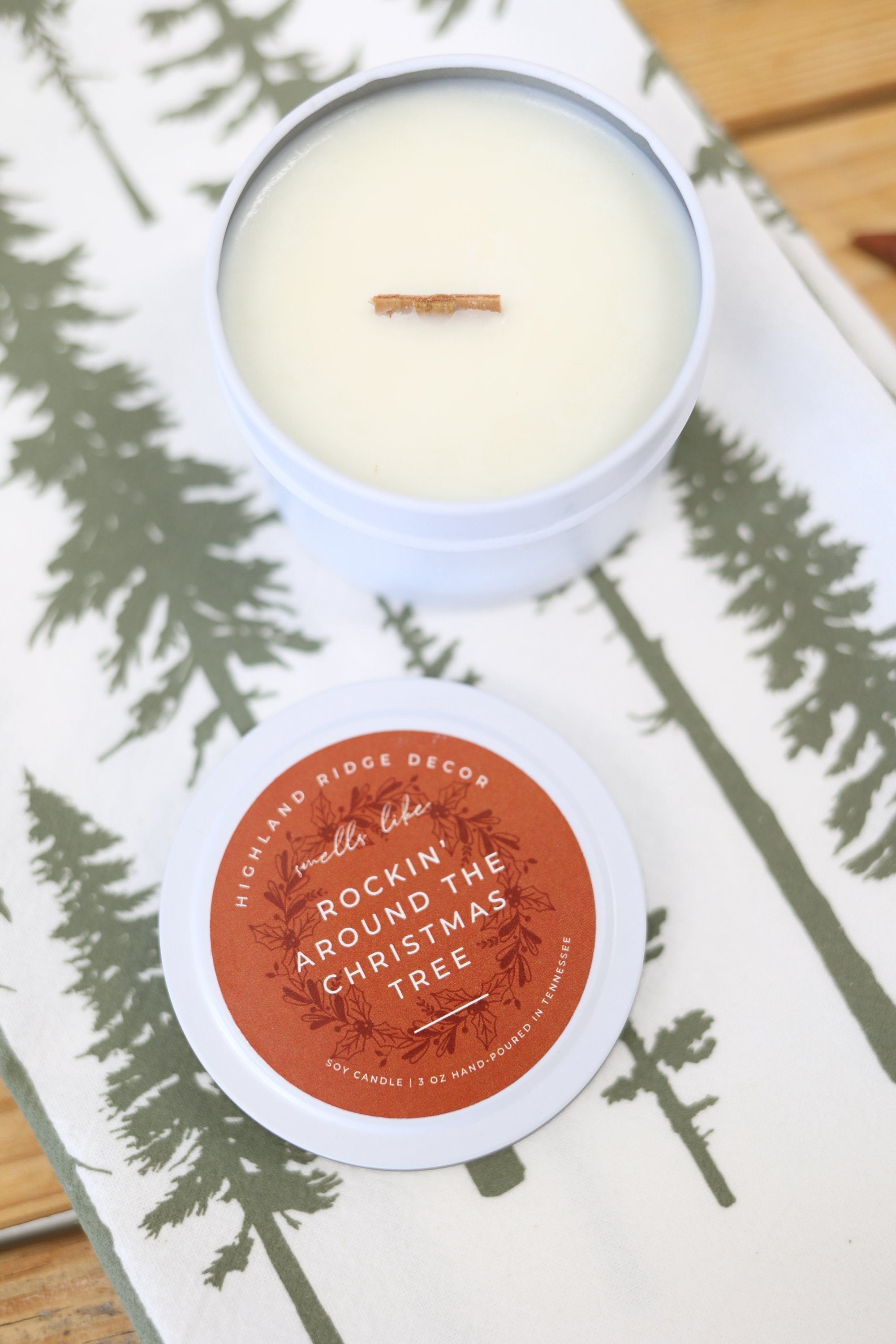 "Rockin' Around The Christmas Tree" Tin